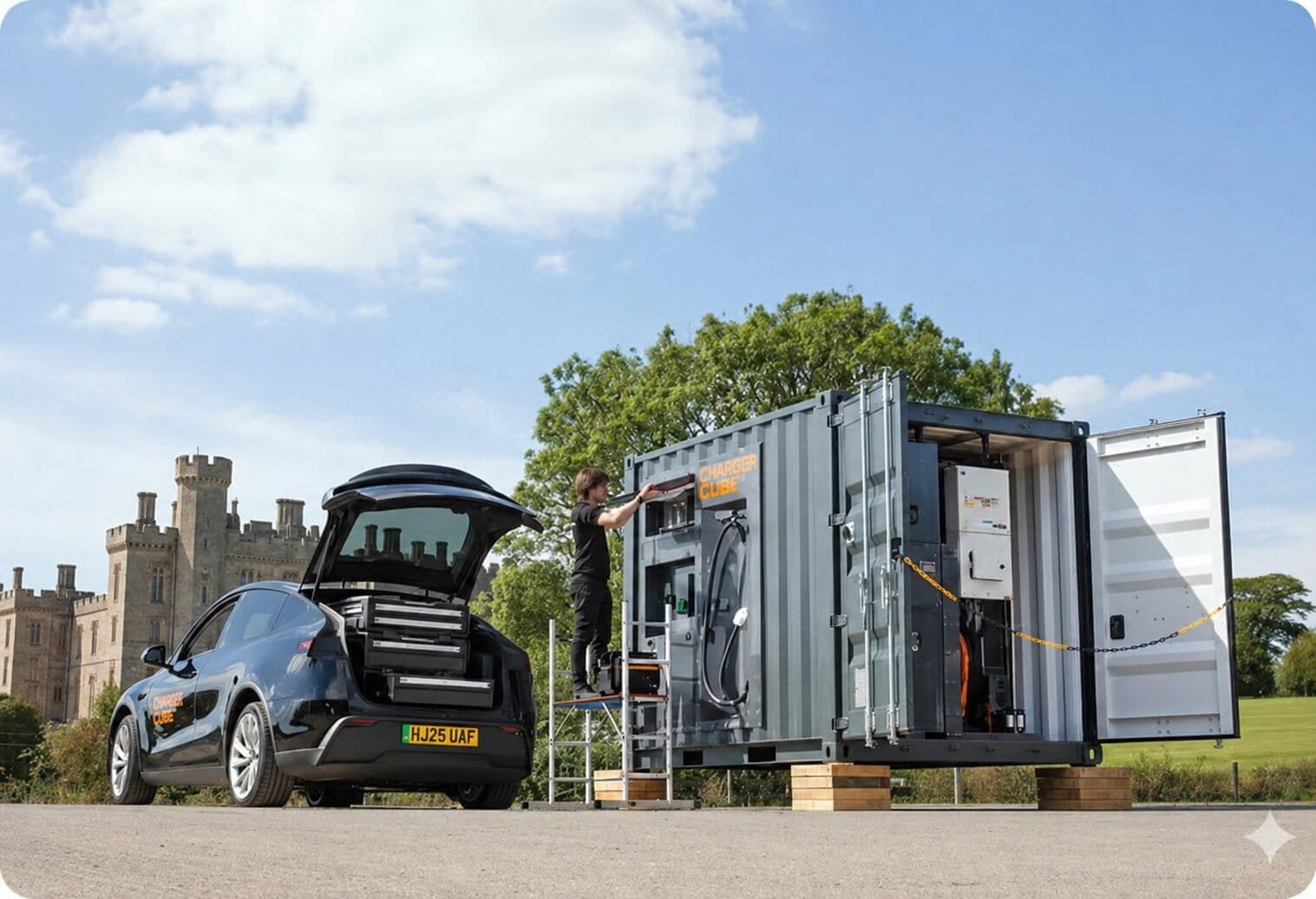 Charge Qube flexible lease